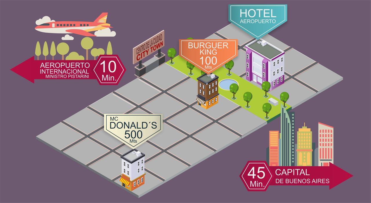 Hotel Aeropuerto 몬테 그란데 외부 사진
